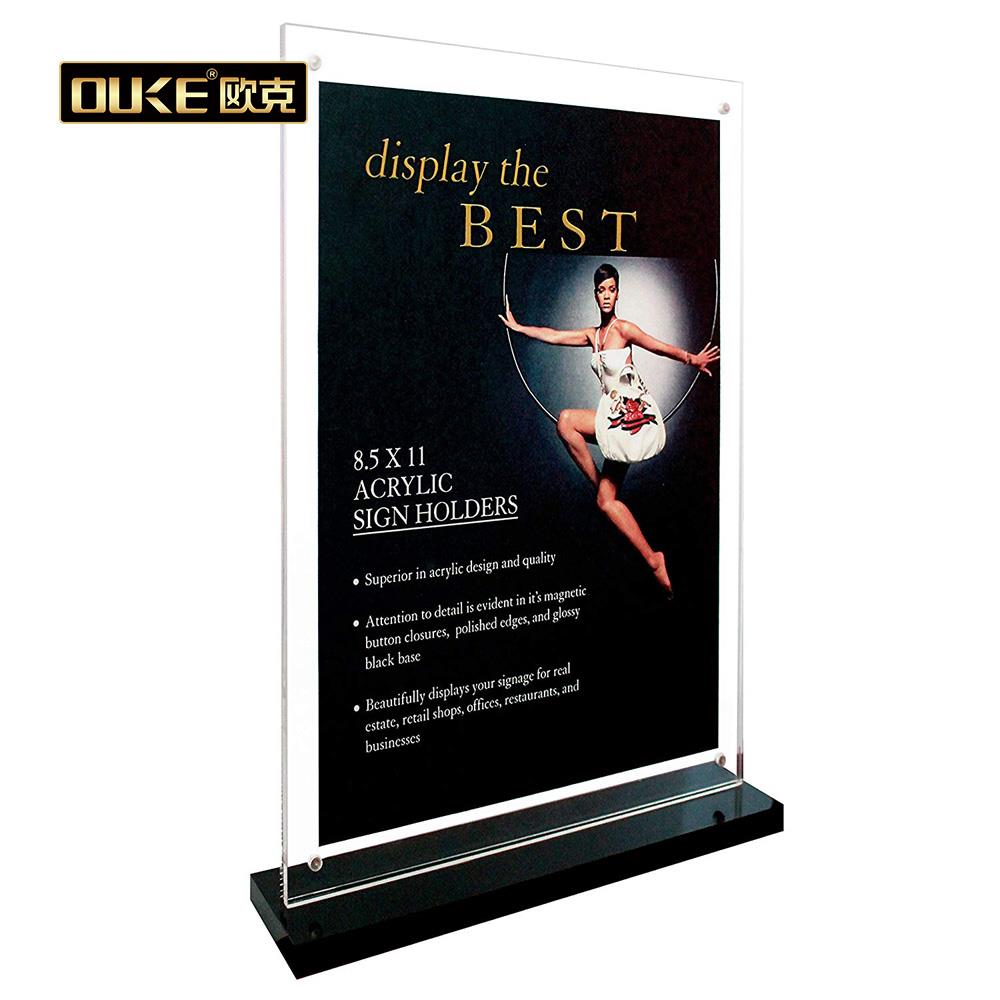 acrylic sign holder 4